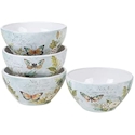 Certified International Nature Garden Ice Cream Bowl