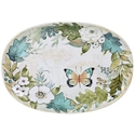 Certified International Nature Garden Oval Platter