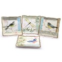 Certified International Nature's Garden Canape Plates