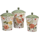 Certified International Nature's Song Canister Set