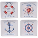 Certified International Nautical Life Canape Plate