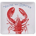 Certified International Nautical Life Square Lobster Platter
