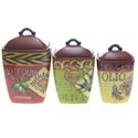 Certified International Olio Canister Set