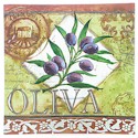 Certified International Olio Square Glass Platter