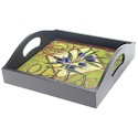 Certified International Olio Wood Tray with Handles