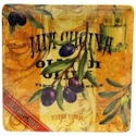 Certified International Olio Di Oliva Square Platter