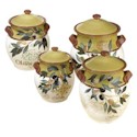 Certified International Oliva Canister Set