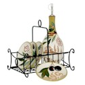 Certified International Oliva 6-Piece Olive Oil Set