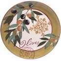 Certified International Oliva Round Platter