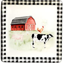Certified International On the Farm Square Platter