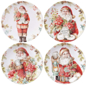 Certified International Our Christmas Story Dessert Plate