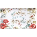 Certified International Our Christmas Story Rectangular Platter