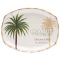 Certified International Palm Island Oval Platter