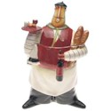 Certified International Paris Chef Cookie Jar