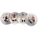 Certified International Paris Chef Salad Plates