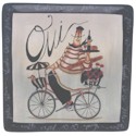 Certified International Paris Chef Square Platter