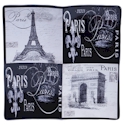 Certified International Paris Travel 4-Section Square Server