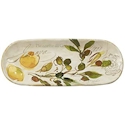 Certified International Piazzette Bread Tray