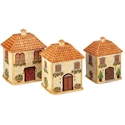 Certified International Piazzette Villa Canister Set