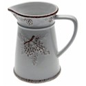 Certified International Pine Cone Pitcher