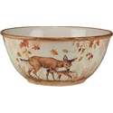 Certified International Pine Forest Deep Bowl