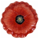 Certified International Poppy Garden Poppy Dessert Plate