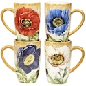 Certified International Poppy Garden Mug