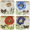 Certified International Poppy Garden Salad Plate
