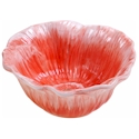 Certified International Rainbow Seeds Coral Poppy Ice Cream Bowl