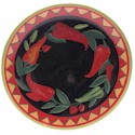 Certified International Red Hot Dinner Plate