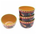 Certified International Red Hot Ice Cream Bowl