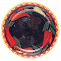 Certified International Red Hot Pasta/Serving Bowl