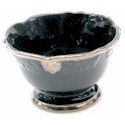 Certified International Regency Black Ice Cream Bowl