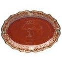 Certified International Regency Brown Oval Platter