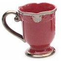 Certified International Regency Burgundy Pedestal Mug