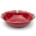 Certified International Regency Burgundy Pasta Bowl