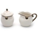 Certified International Regency Ivory Sugar & Creamer Set