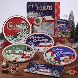 Certified International Retro Christmas