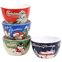 Certified International Retro Christmas Ice Cream Bowl
