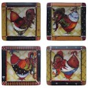 Certified International Rio Rooster Dinner Plates