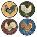 Certified International Rooster Inn Salad Plates