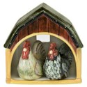 Certified International Rooster Inn Salt & Pepper Set