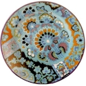 Certified International Rose Boheme Dessert Plate