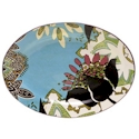 Certified International Rose Boheme Oval Platter