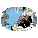 Certified International Rose Boheme Phoenix Handled Tray