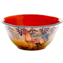 Certified International Rustic Rooster Deep Bowl