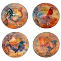 Certified International Rustic Rooster Dinner Plate