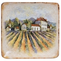 Certified International Sanctuary Wine Canape Plate