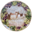 Certified International Sanctuary Wine Round Platter