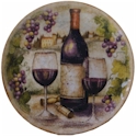 Certified International Sanctuary Wine Salad Plate
